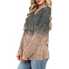 image:imageWIHOLL Long Sleeve Shirts for Women V Neck Casual Tops V Neck Fall Clothes 2025 FashionB  Tiedye Coral