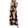 image:imageWIHOLL Summer Dresses for Women 2026 Maxi Dresses Long Flowy A Line Sleeveless Sundresses with PocketsFloral Black