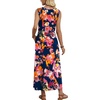 image:imageWIHOLL Summer Dresses for Women 2026 Maxi Dresses Long Flowy A Line Sleeveless Sundresses with PocketsFloral Navy Pink