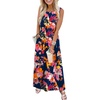 image:imageWIHOLL Summer Dresses for Women 2026 Maxi Dresses Long Flowy A Line Sleeveless Sundresses with PocketsFloral Navy Pink