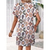 image:imageWIHOLL Summer Dresses for Women Casual Tshirt Dress Midi Dresses Fashion Beach Vacation Clothes3colorful Floral