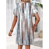 image:imageWIHOLL Summer Dresses for Women Casual Tshirt Dress Midi Dresses Fashion Beach Vacation Clothes5white Tie Dye