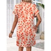 image:imageWIHOLL Summer Dresses for Women Casual Tshirt Dress Midi Dresses Fashion Beach Vacation ClothesFloral Pink