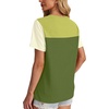 image:imageWIHOLL Womens Fashion 2026 Color Block Shirts Short Sleeve Knitted Summer Fall Tops Casual TrendyGreen2