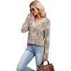 image:imageWIHOLL Womens Long Sleeve Tops V Neck Lace Trim Dressy Casual Fall Outfits SweatersPrint