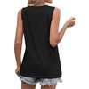image:imageWIHOLL Womens Sleeveless Summer Crewneck Loose Fit Tank TopsBlack