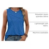 image:imageWIHOLL Womens Sleeveless Summer Crewneck Loose Fit Tank TopsBlue