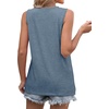 image:imageWIHOLL Womens Sleeveless Summer Crewneck Loose Fit Tank TopsNavy