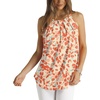 image:imageWlHOLL Womens Pleated Tank Tops Spaghetti Strap Camisole Halter Tops Curved Hem Fashion 2026Korange Floral