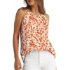image:imageWlHOLL Womens Pleated Tank Tops Spaghetti Strap Camisole Halter Tops Curved Hem Fashion 2026Korange Floral