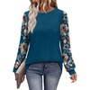 Floral Teal