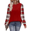 Plaid Red