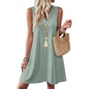 image:imageWIHOLL Summer Dresses for Women Beach Vacation Clothes Sundress Dress Hawaiian Boho Dresses Fashion Travel Cruise OutfitsGreen Floral