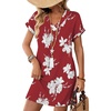 3-red Lily Print