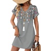 Grey Floral