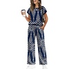 Navy Print