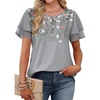 Gray Floral