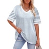 Blue White Stripes