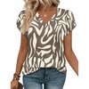 Brown Zebra Pattern
