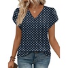 Navy Blue Polka Dots